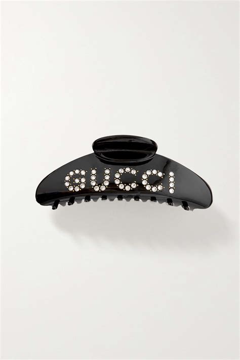 hair clips gucci|net a porter gucci hair clip.